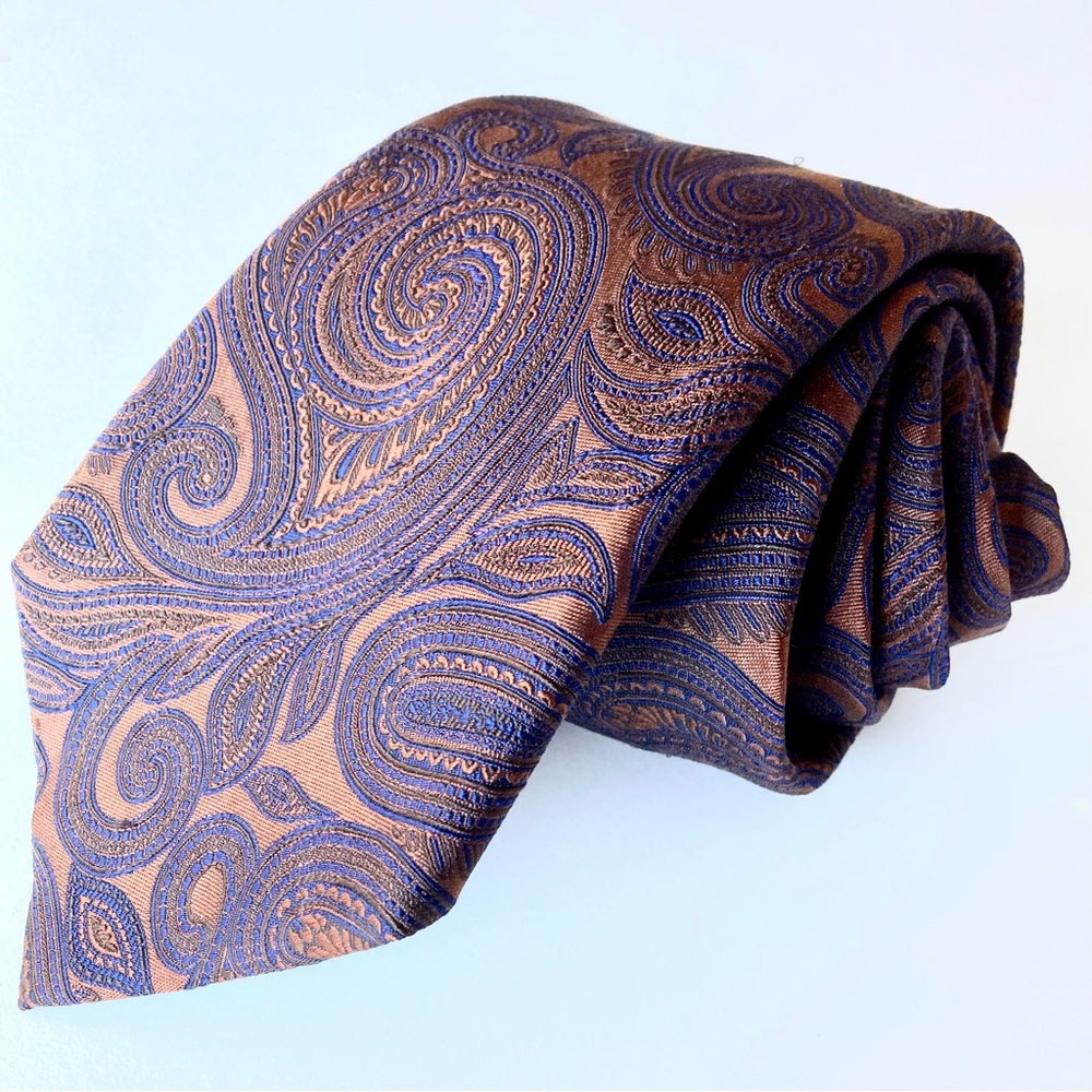 Richard James Savile Row 100% Silk Tie Made in England 58”x3.75”